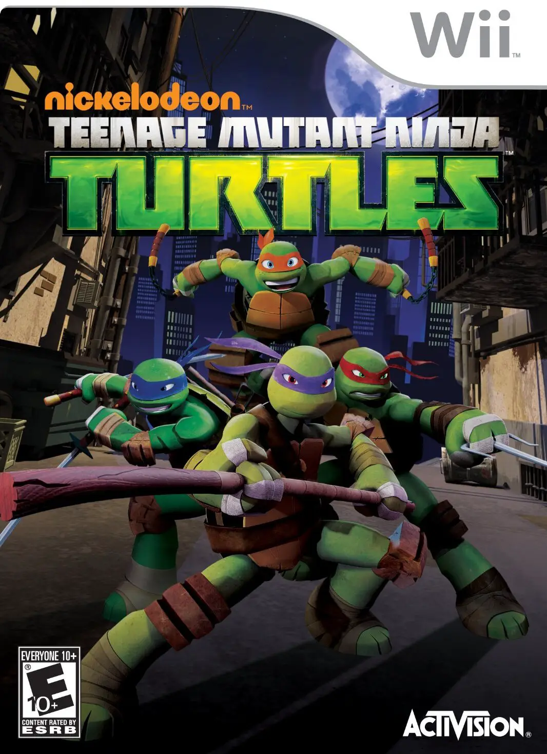 Capa de Nickelodeon Teenage Mutant Ninja Turtles