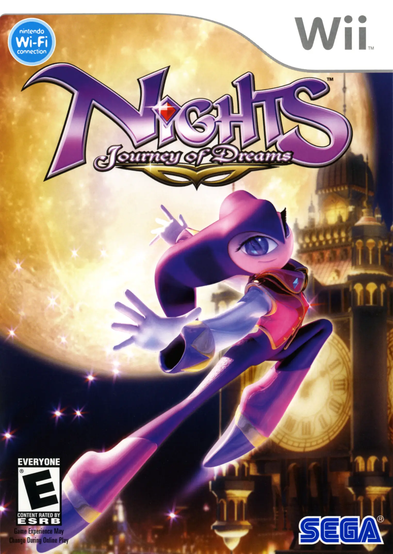 Capa de NiGHTS: Journey of Dreams