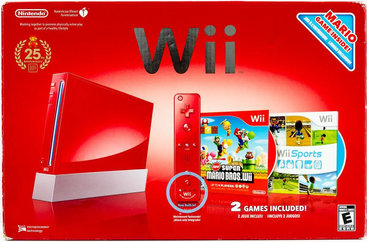 Capa de Nintendo Wii System [Mario 25th Anniversary Bundle]