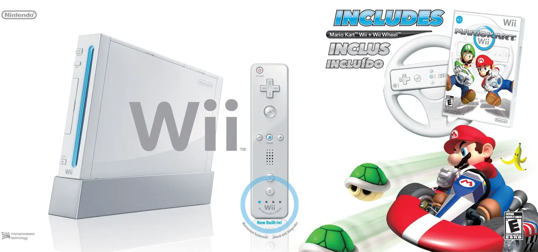 Capa de Nintendo Wii System [Mario Kart Bundle]