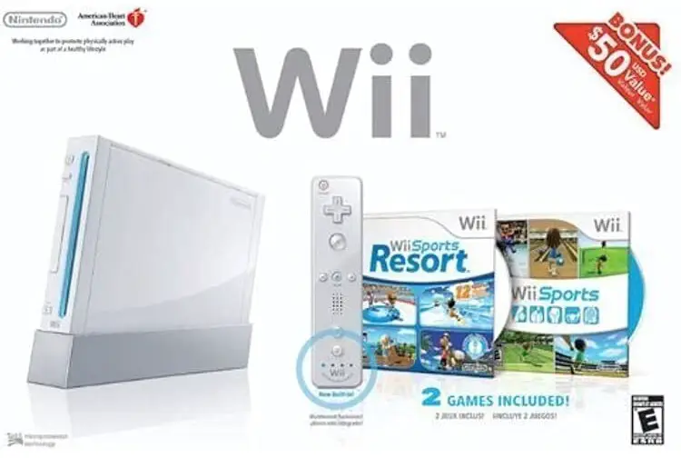 Capa de Nintendo Wii System [Wii Sports Resort Pack]