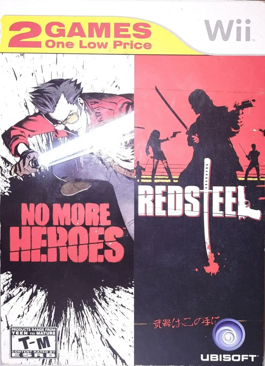 Capa de No More Heroes / Red Steel Double Pack