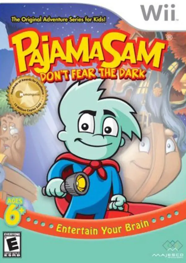 Capa de Pajama Sam in Don't Fear the Dark