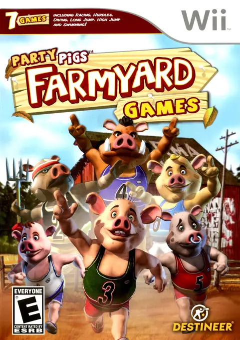 Capa de Party Pigs: Farmyard Games
