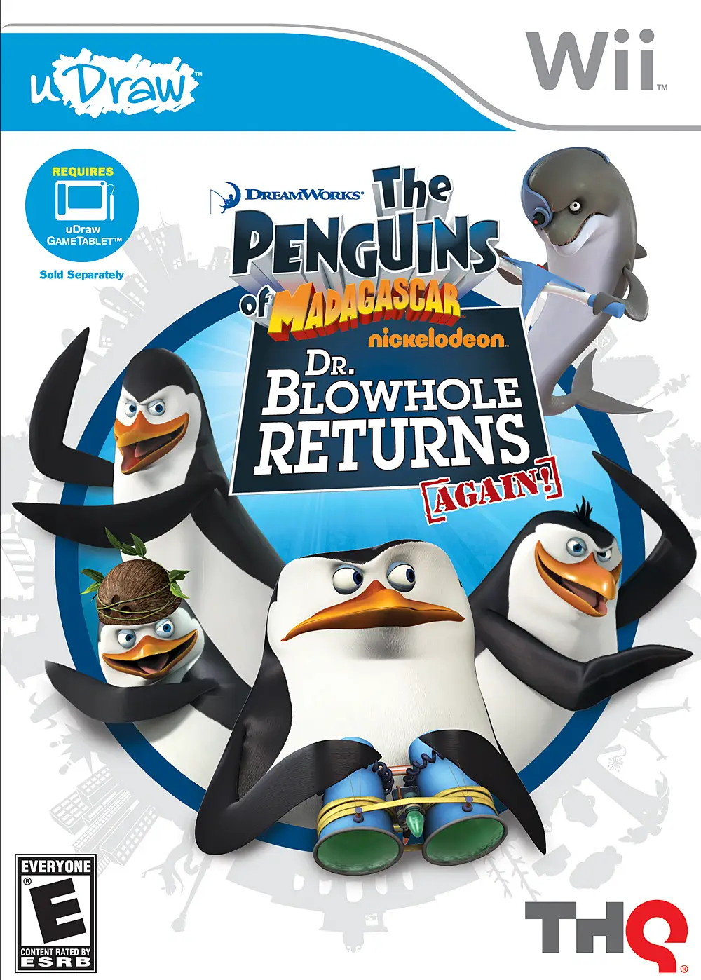 Capa de Penguins of Madagascar: Dr. Blowhole Returns - Again!