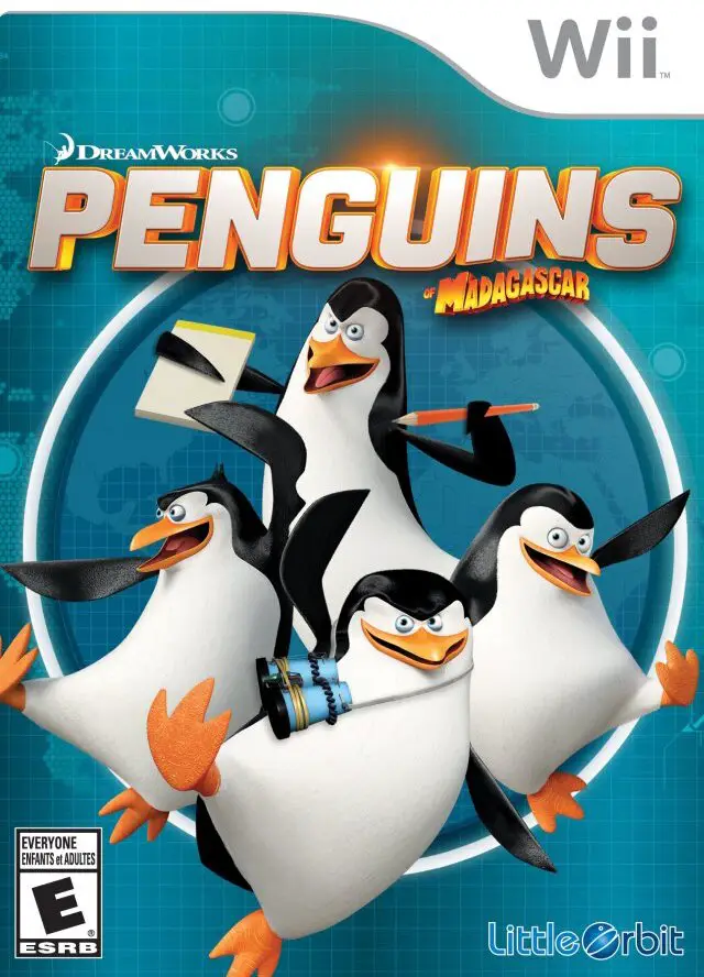 Capa de Penguins of Madagascar
