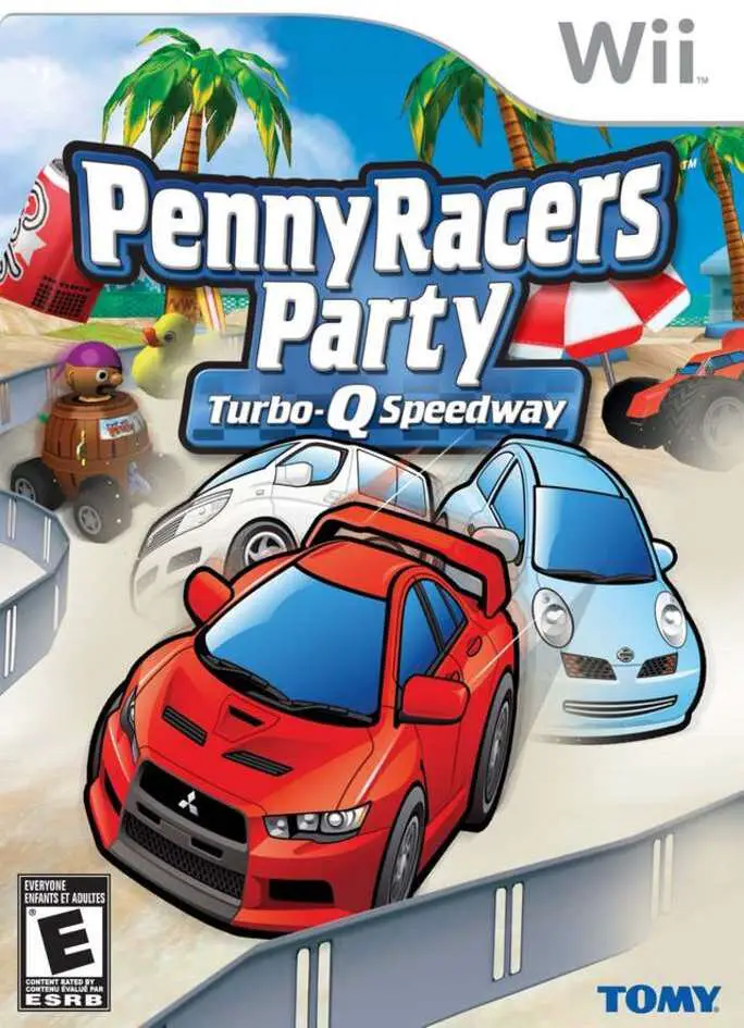 Capa de Penny Racers Party: Turbo-Q Speedway