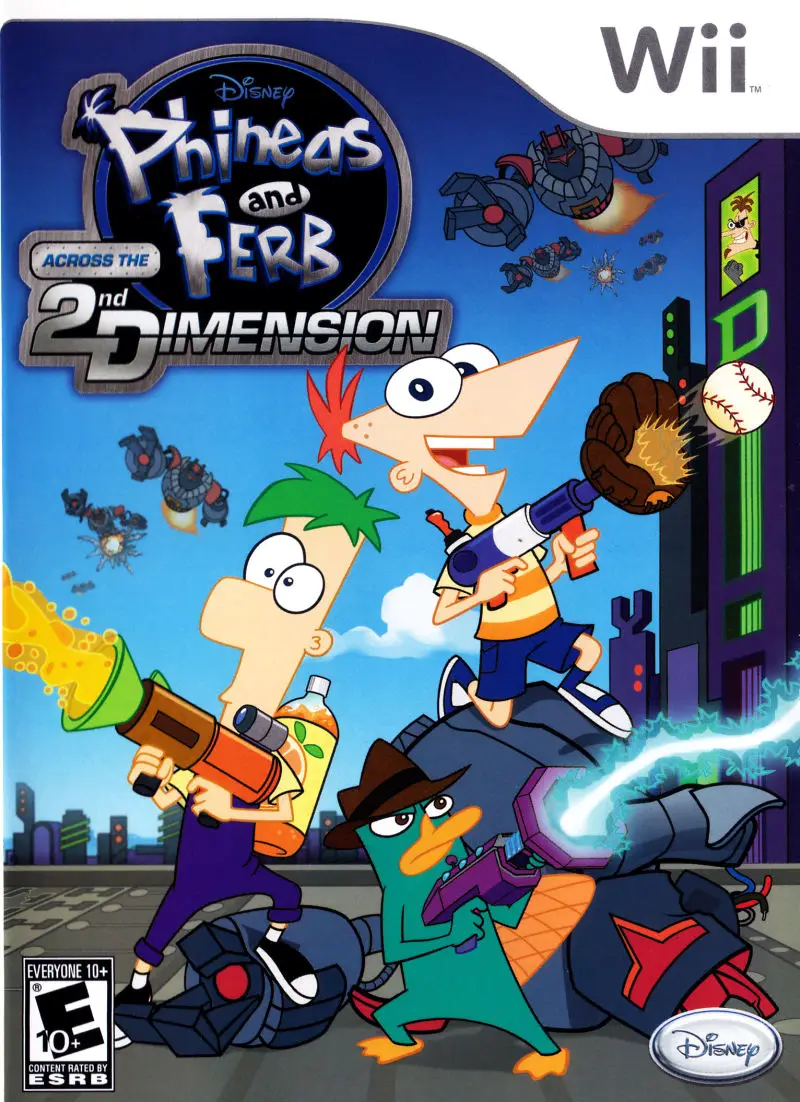 Capa de Phineas and Ferb: Across the 2nd Dimension