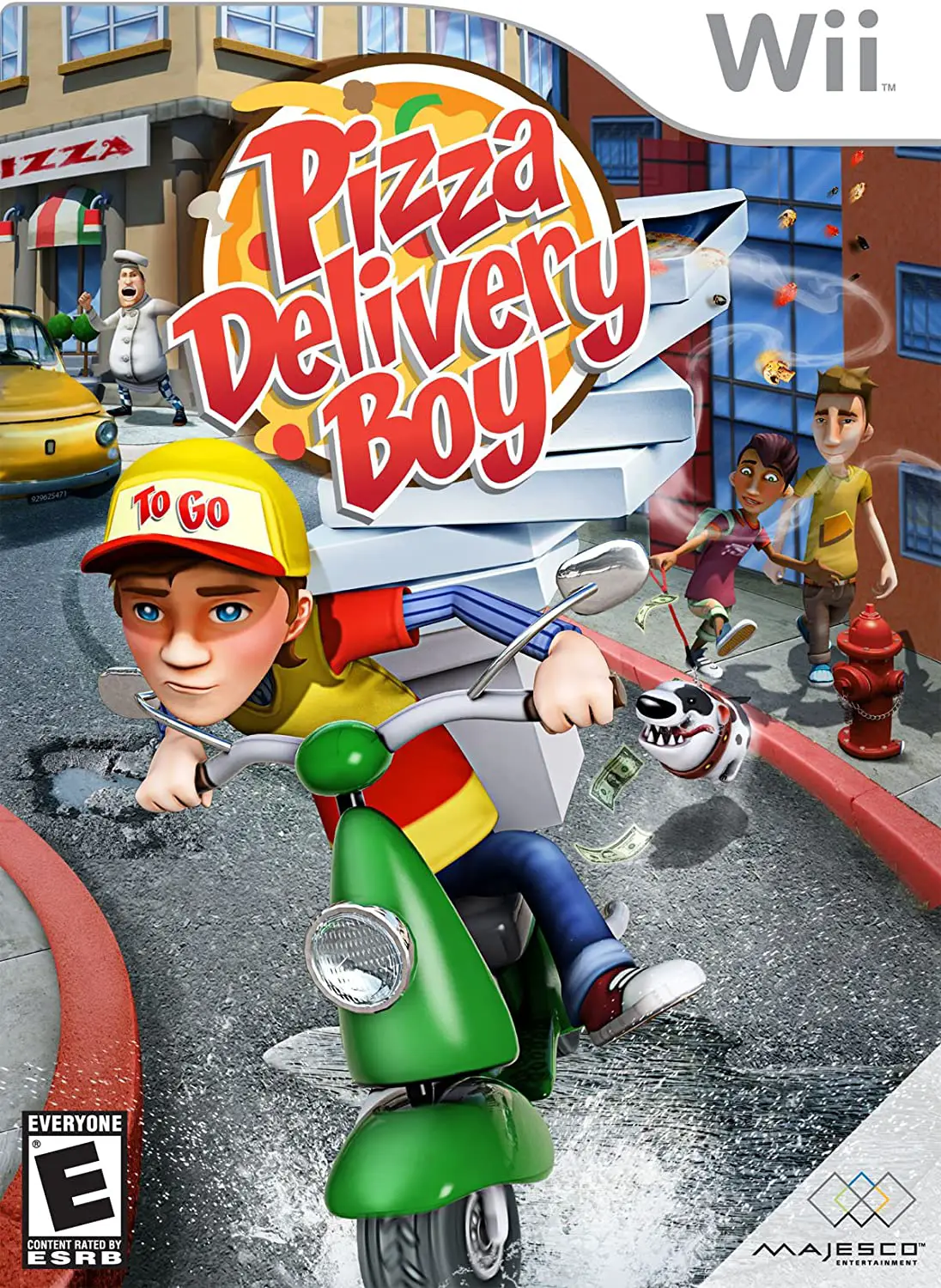 Capa de Pizza Delivery Boy