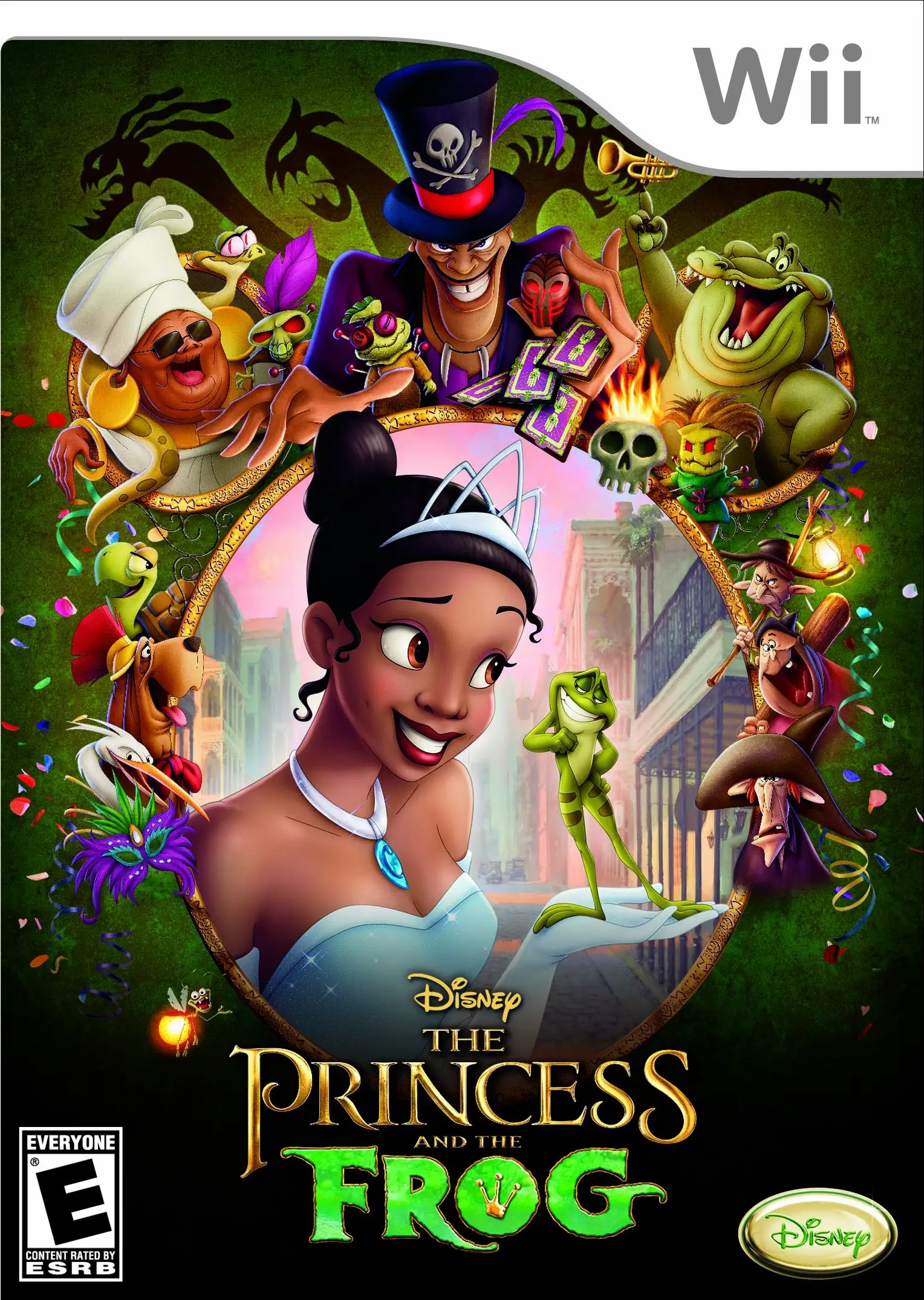 Capa de Princess and the Frog