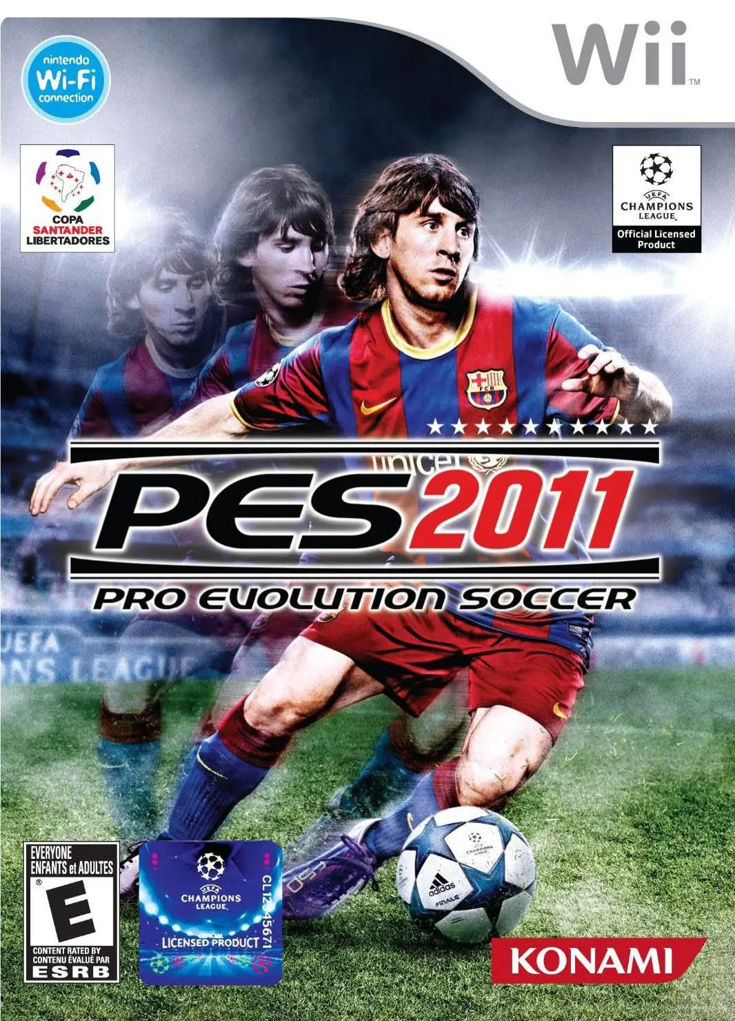 Capa de Pro Evolution Soccer 2011