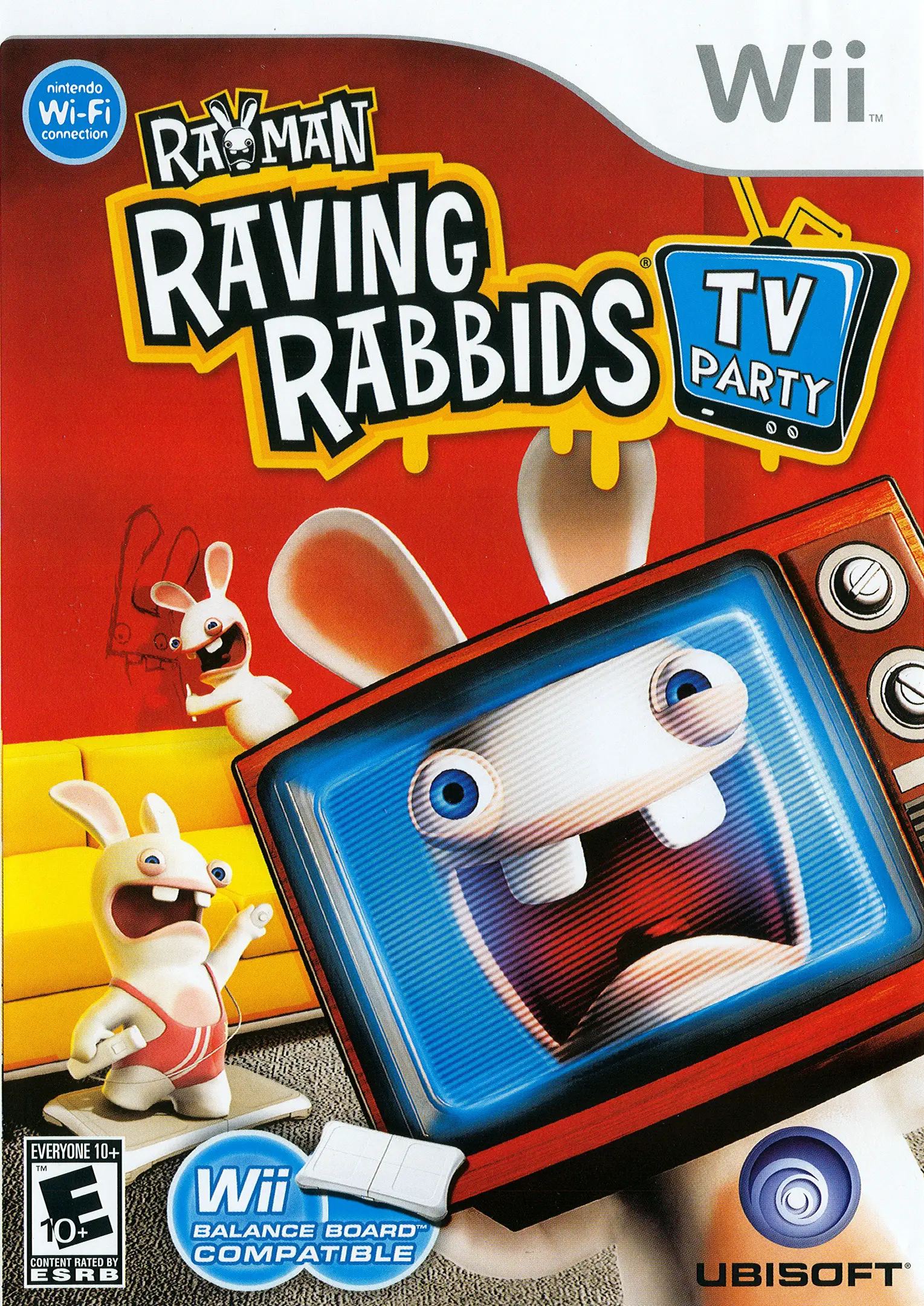 Capa de Rayman Raving Rabbids: TV Party