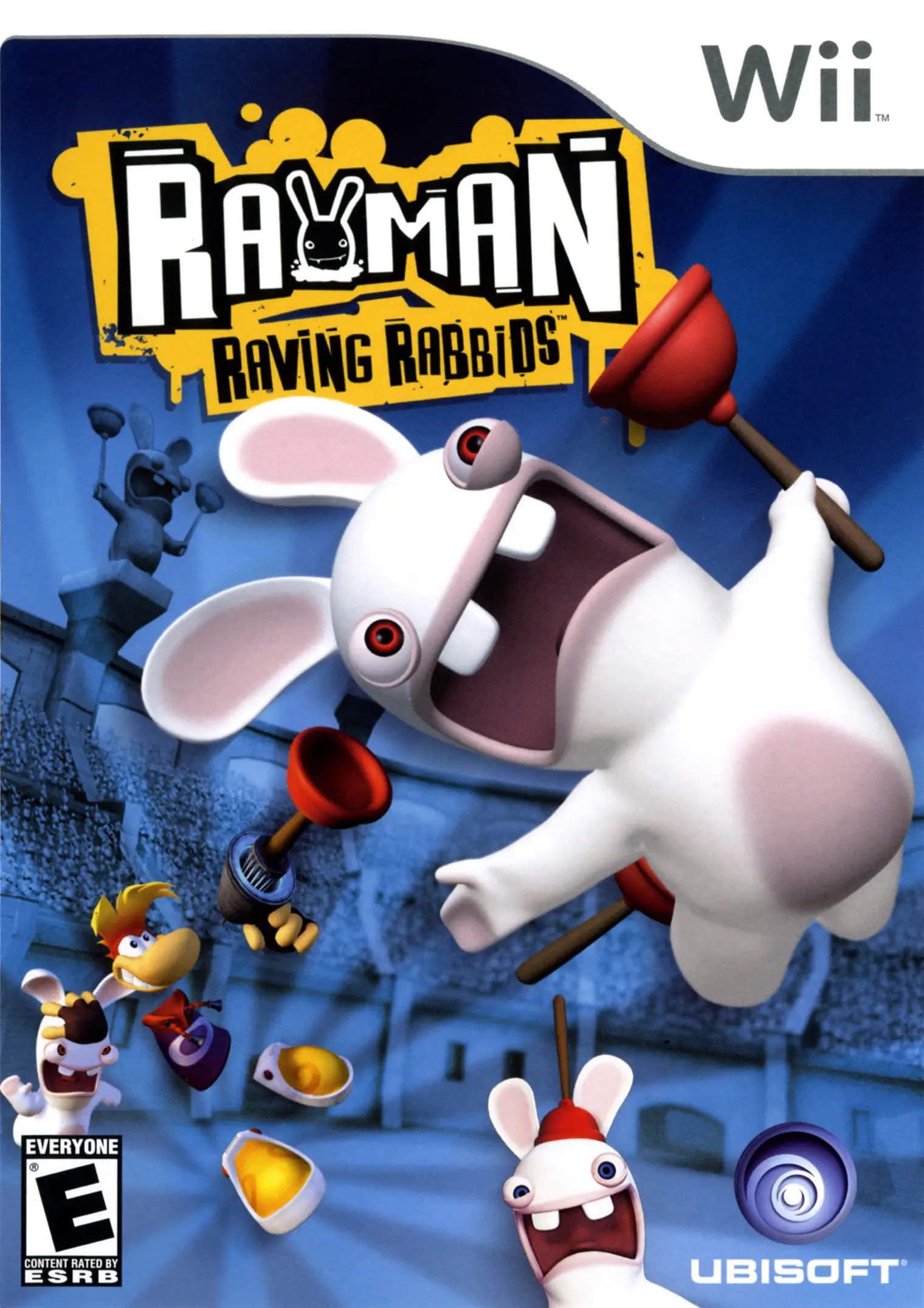 Capa de Rayman Raving Rabbids