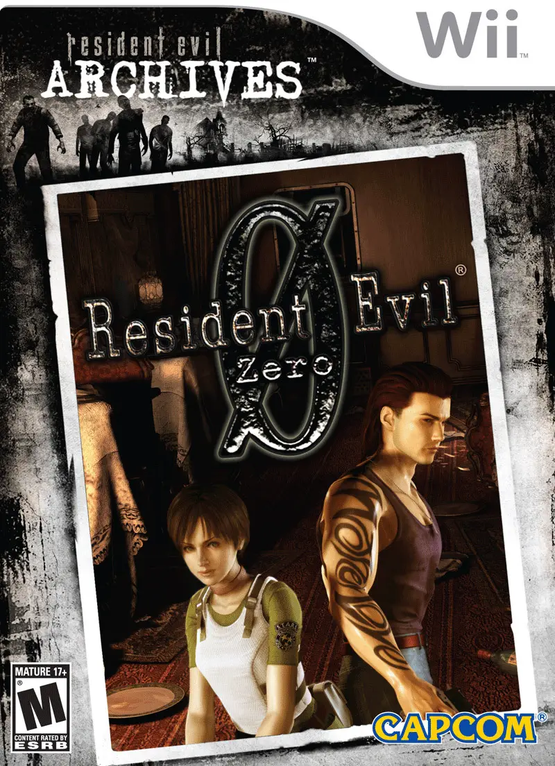 Capa de Resident Evil Archives: Resident Evil Zero