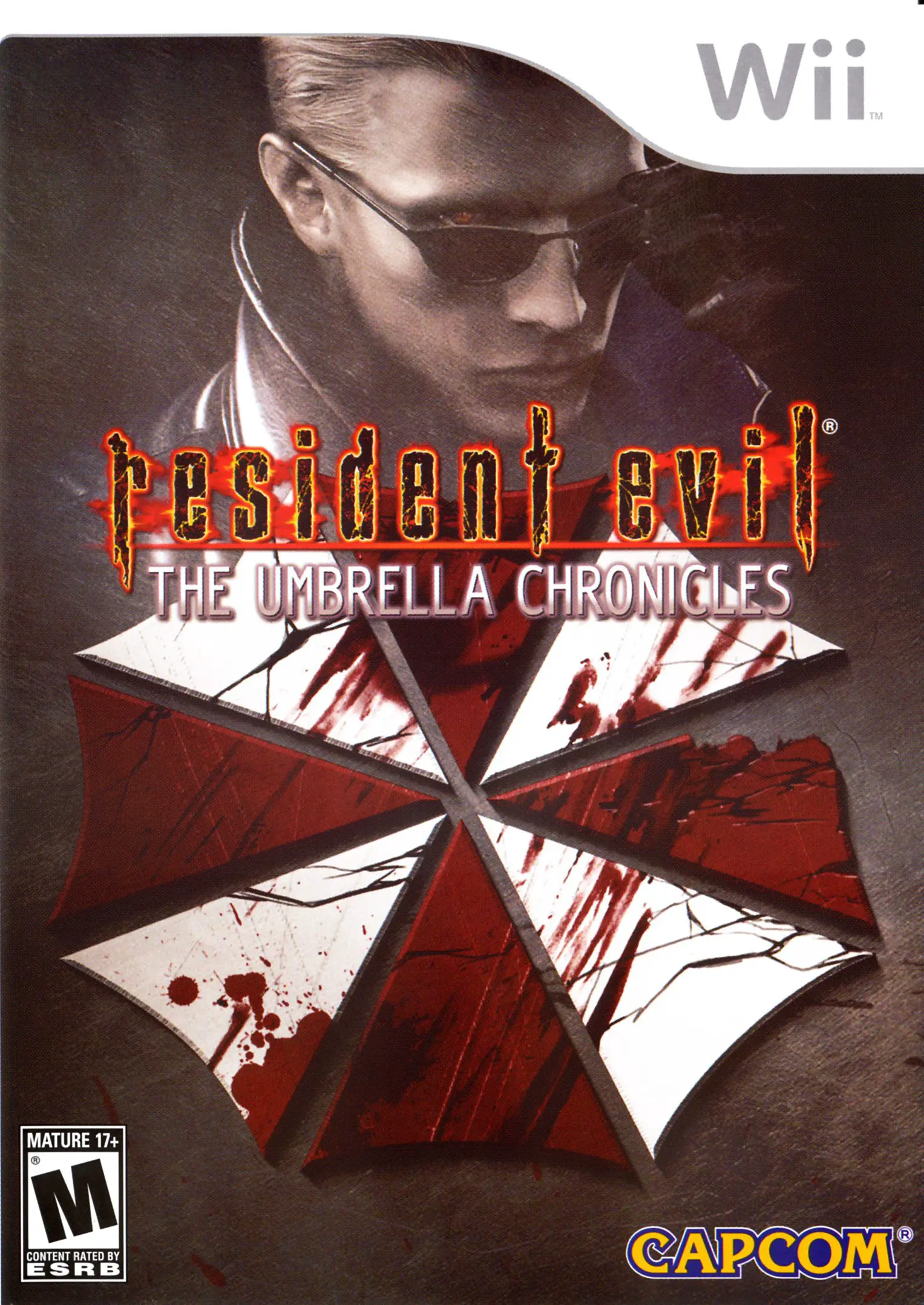 Capa de Resident Evil: The Umbrella Chronicles