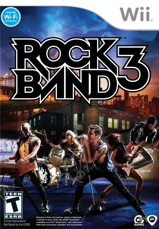 Capa de Rock Band 3