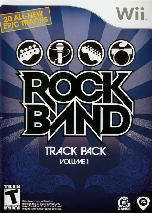 Capa de Rock Band: Track Pack - Volume 1