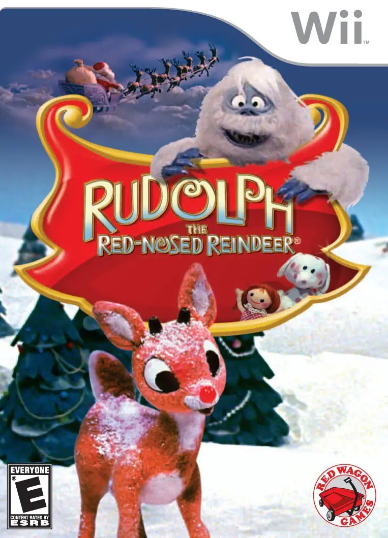 Capa de Rudolph The Red-Nosed Reindeer