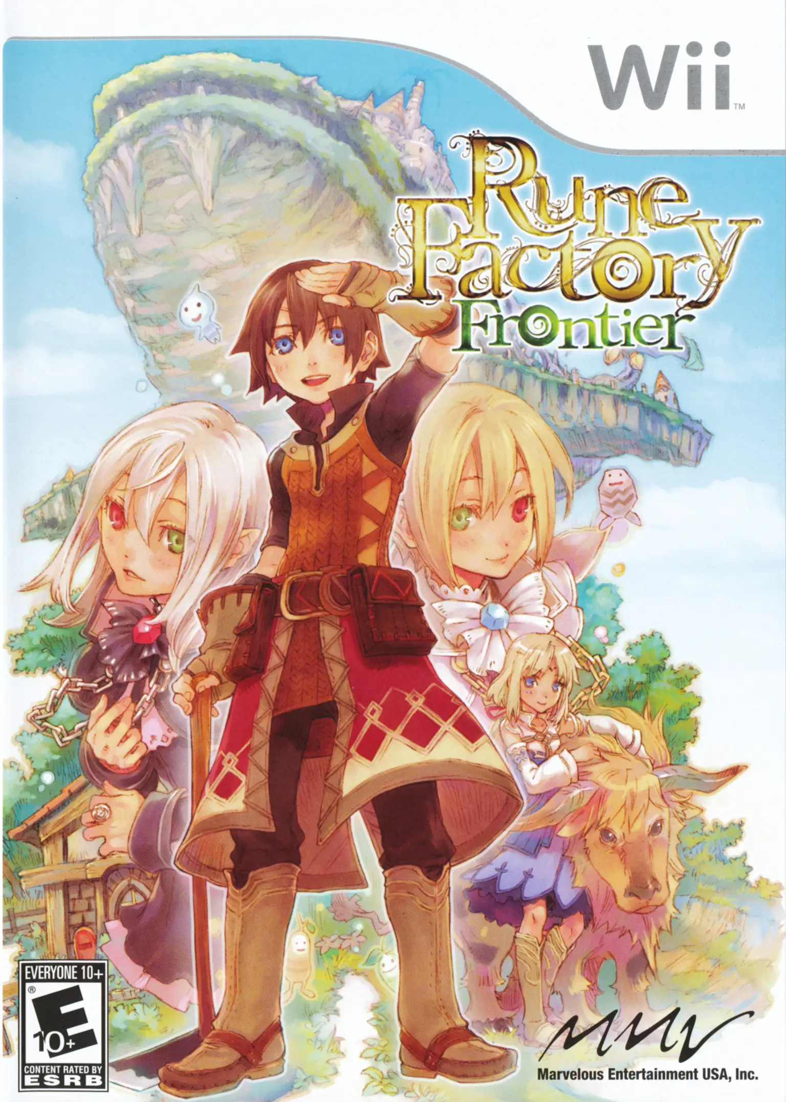 Capa de Rune Factory Frontier