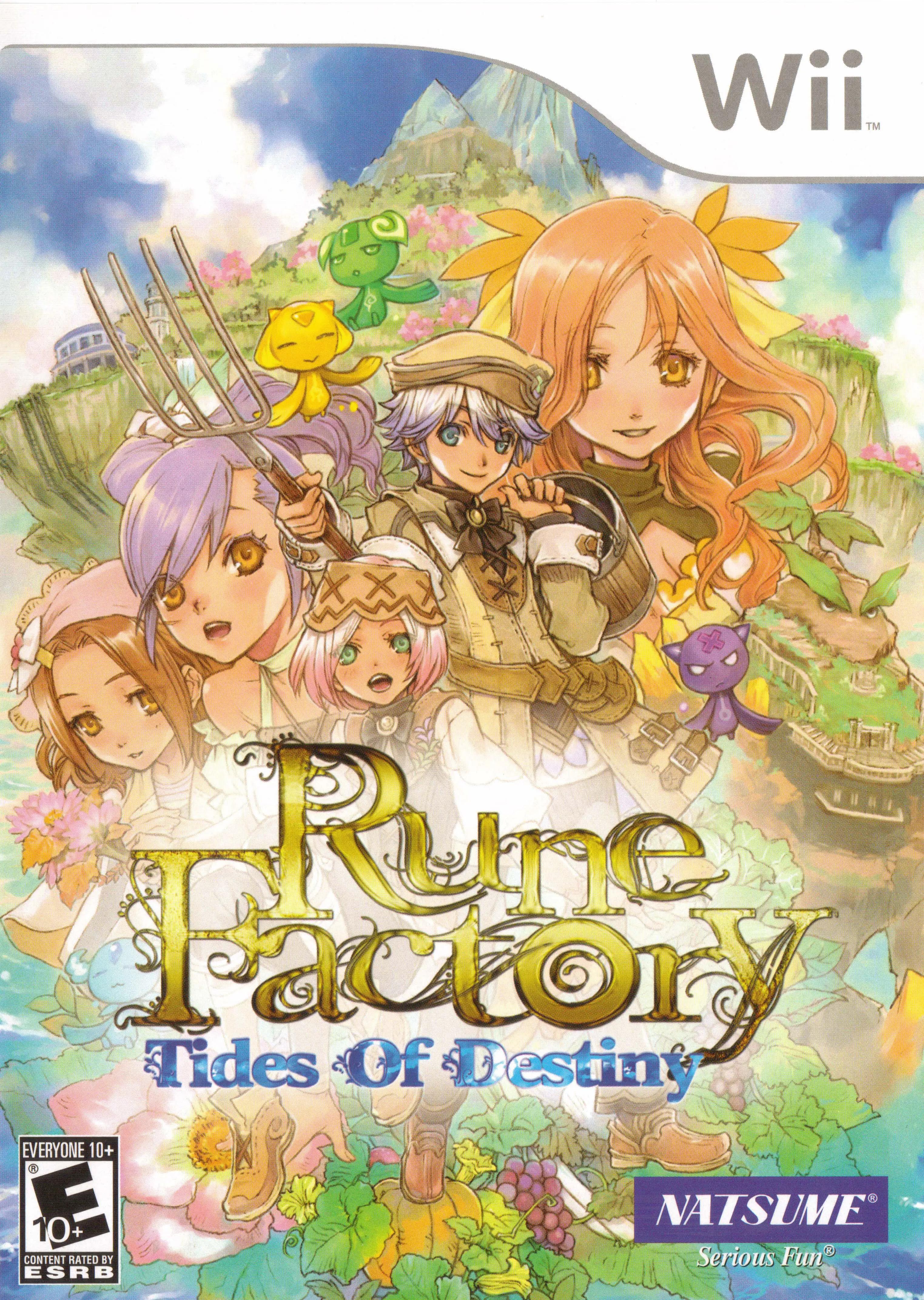 Capa de Rune Factory: Tides of Destiny