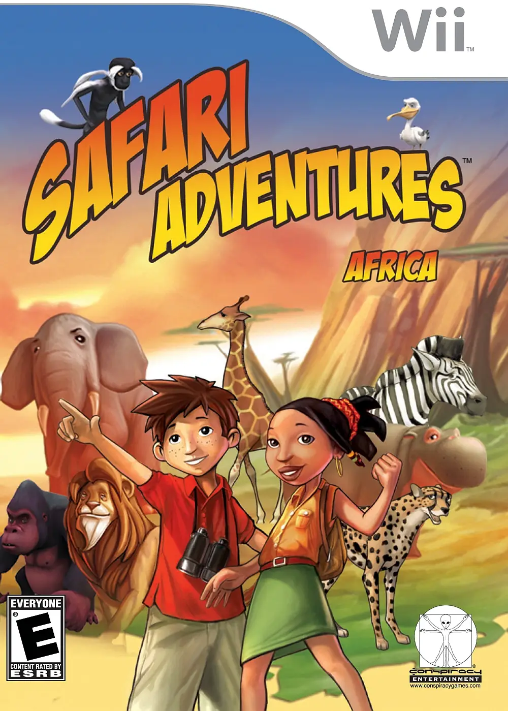 Capa de Safari Adventures: Africa
