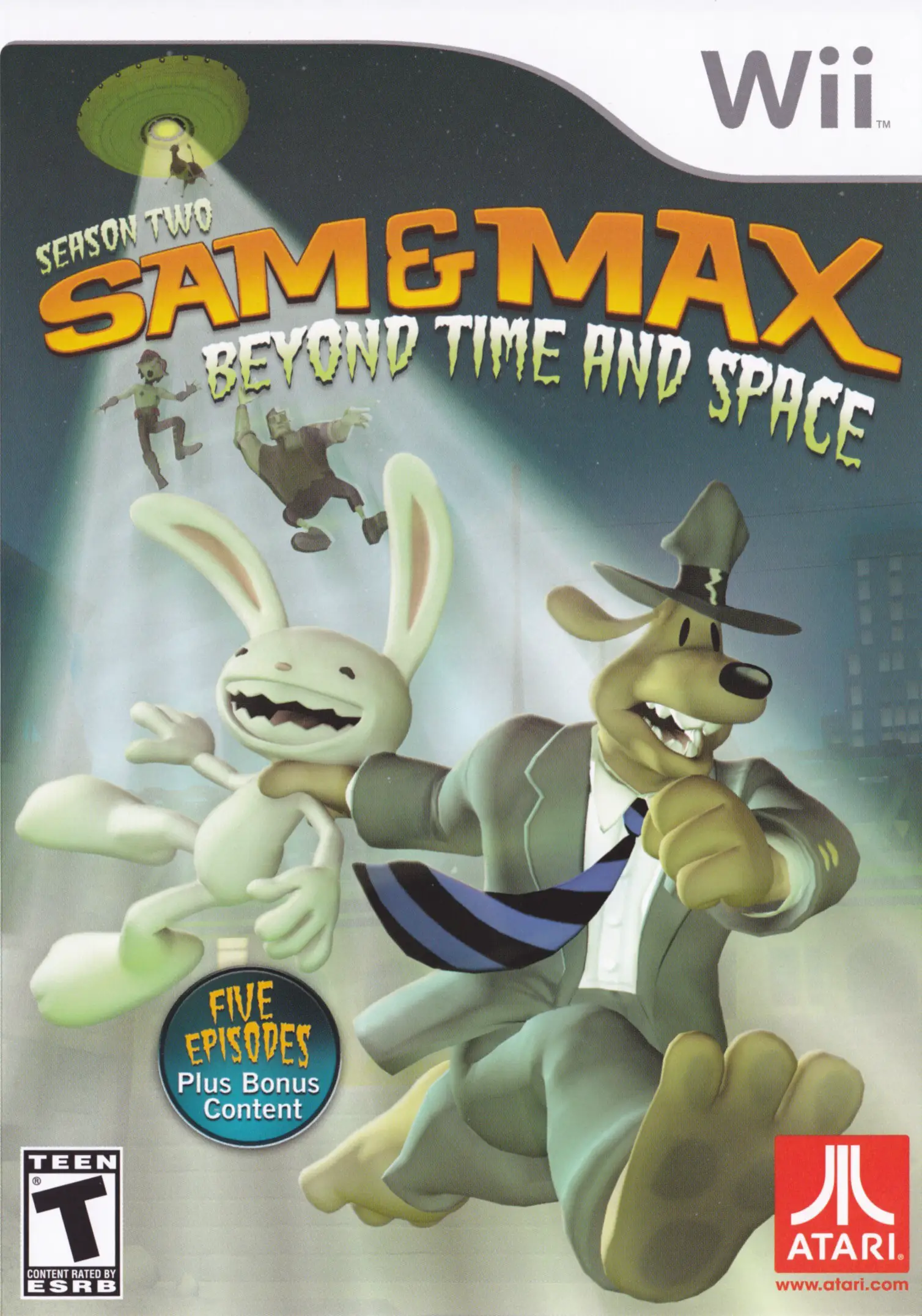 Capa de Sam & Max: Beyond Time and Space