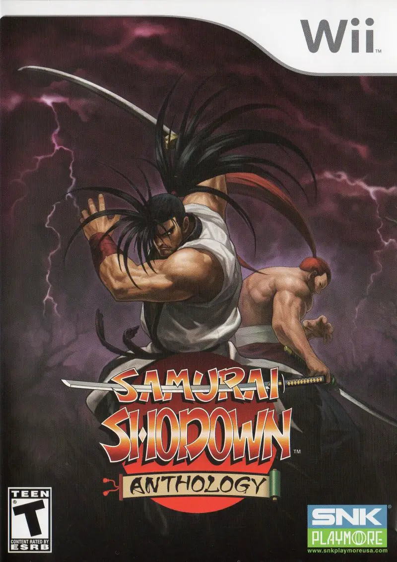 Capa de Samurai Shodown Anthology