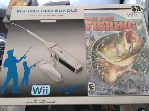 Capa de Sega Bass Fishing [Fishing Rod Bundle]