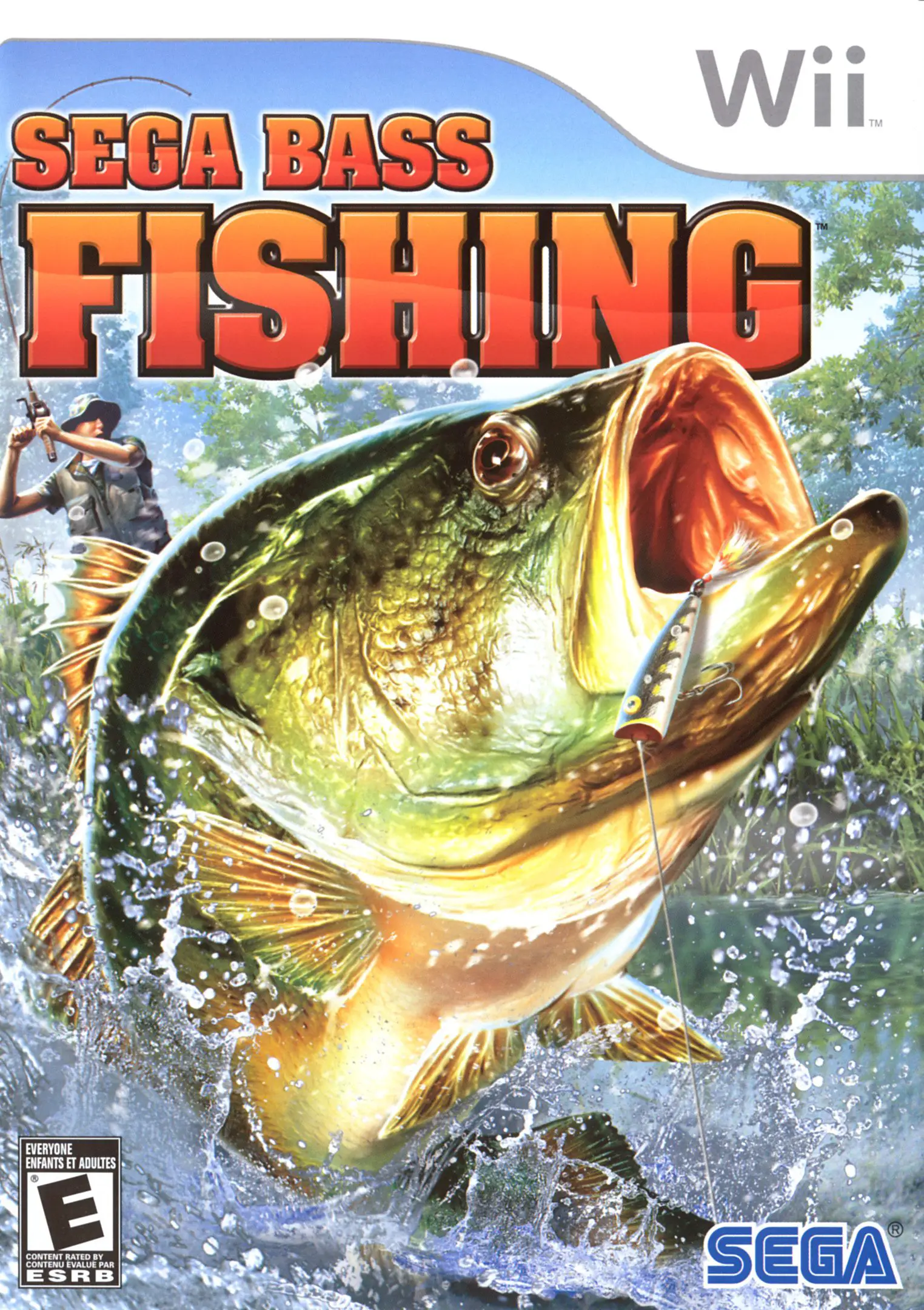 Capa de Sega Bass Fishing