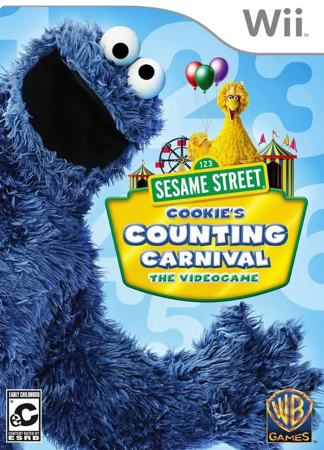 Capa de Sesame Street: Cookie's Counting Carnival