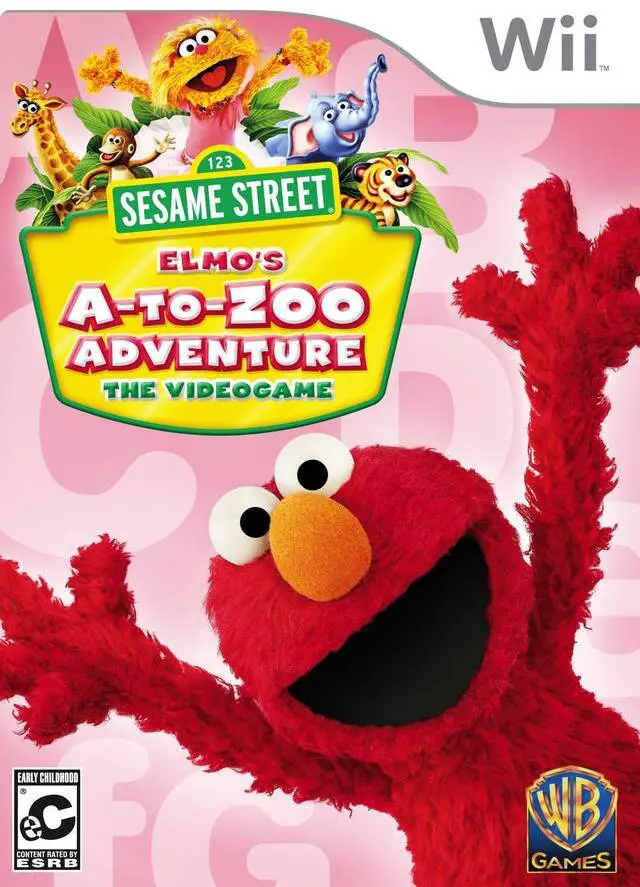 Capa de Sesame Street: Elmo's A-to-Zoo Adventure