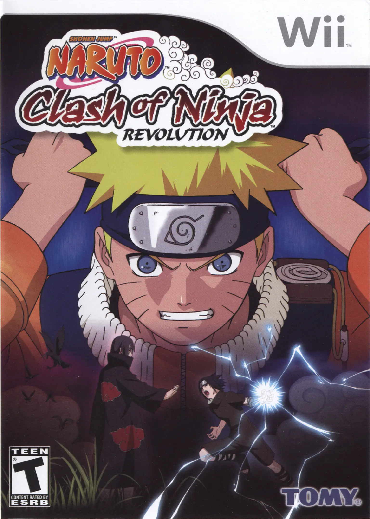 Capa de Shonen Jump Naruto: Clash of Ninja Revolution