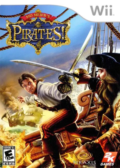 Capa de Sid Meier's Pirates!