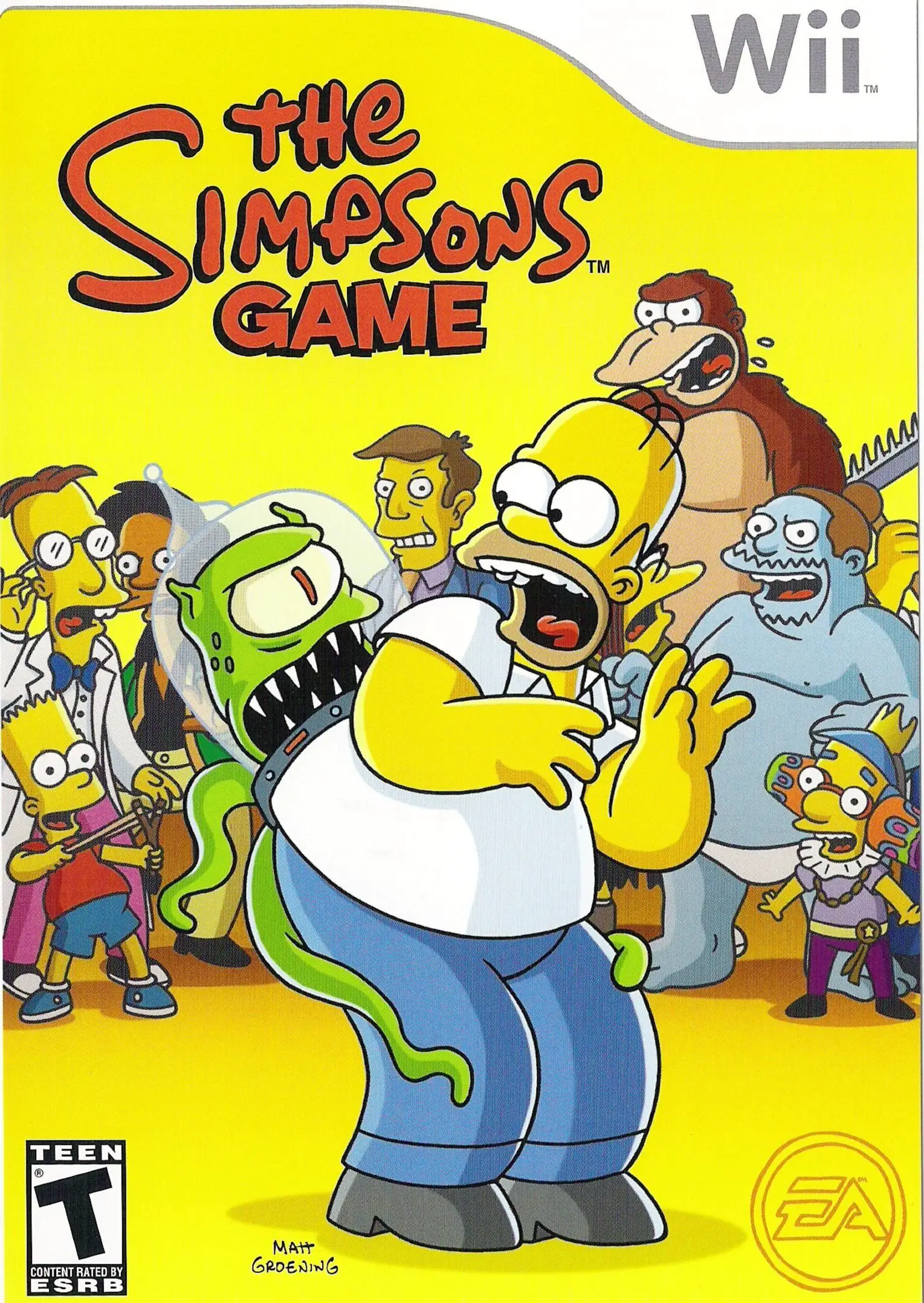 Capa de Simpsons Game