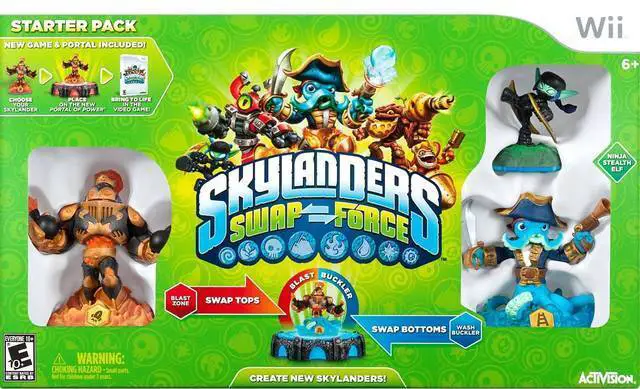 Capa de Skylanders: Swap Force [Starter Pack]