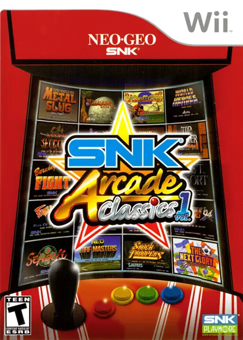 Capa de SNK Arcade Classics Vol. 1