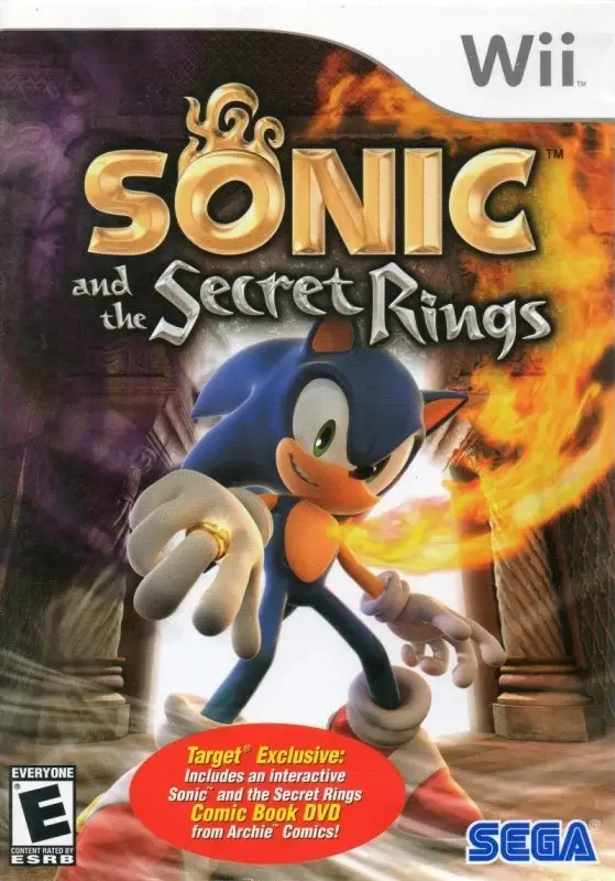 Capa de Sonic and the Secret Rings [Target Edition]