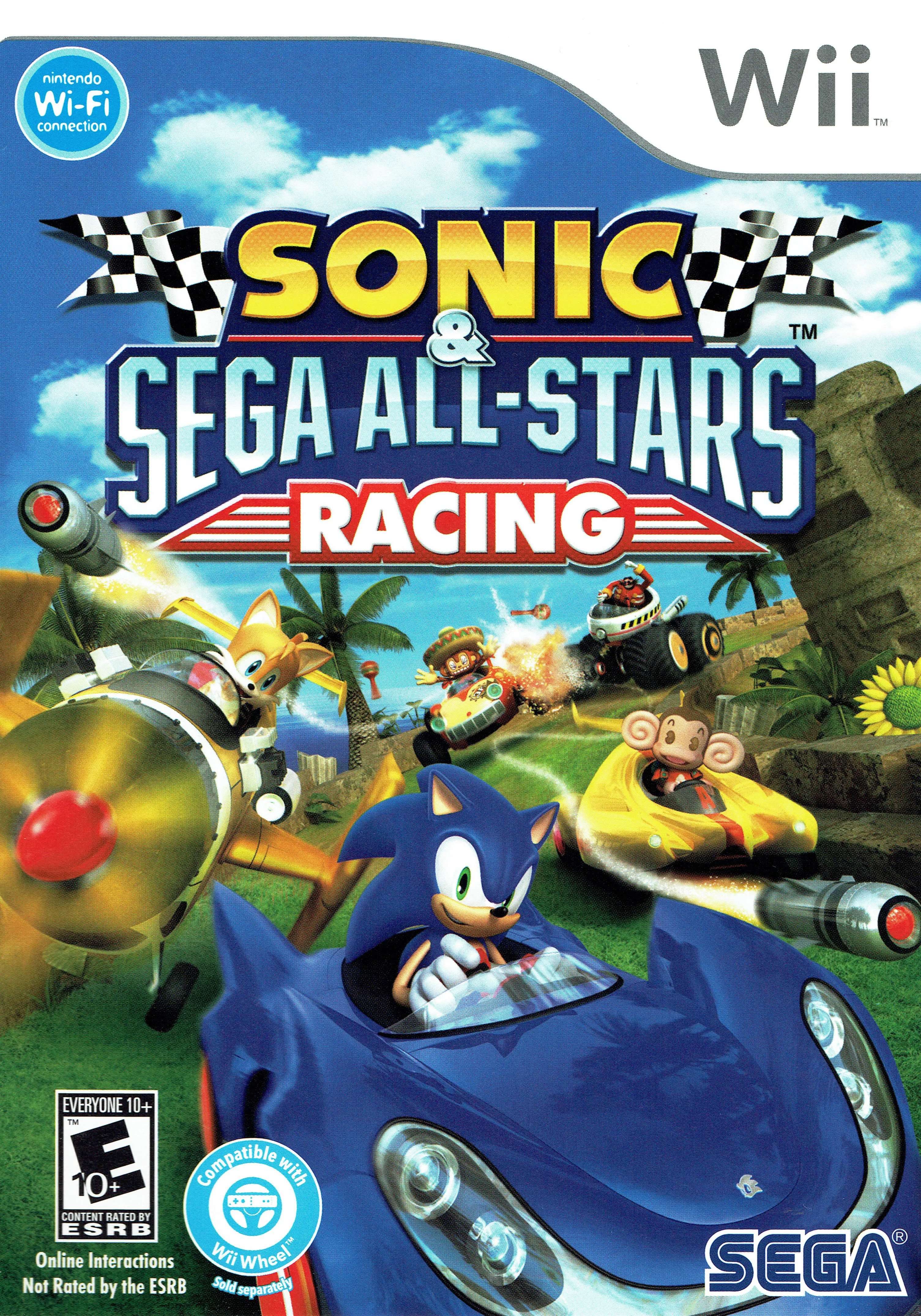 Capa de Sonic & SEGA All-Stars Racing