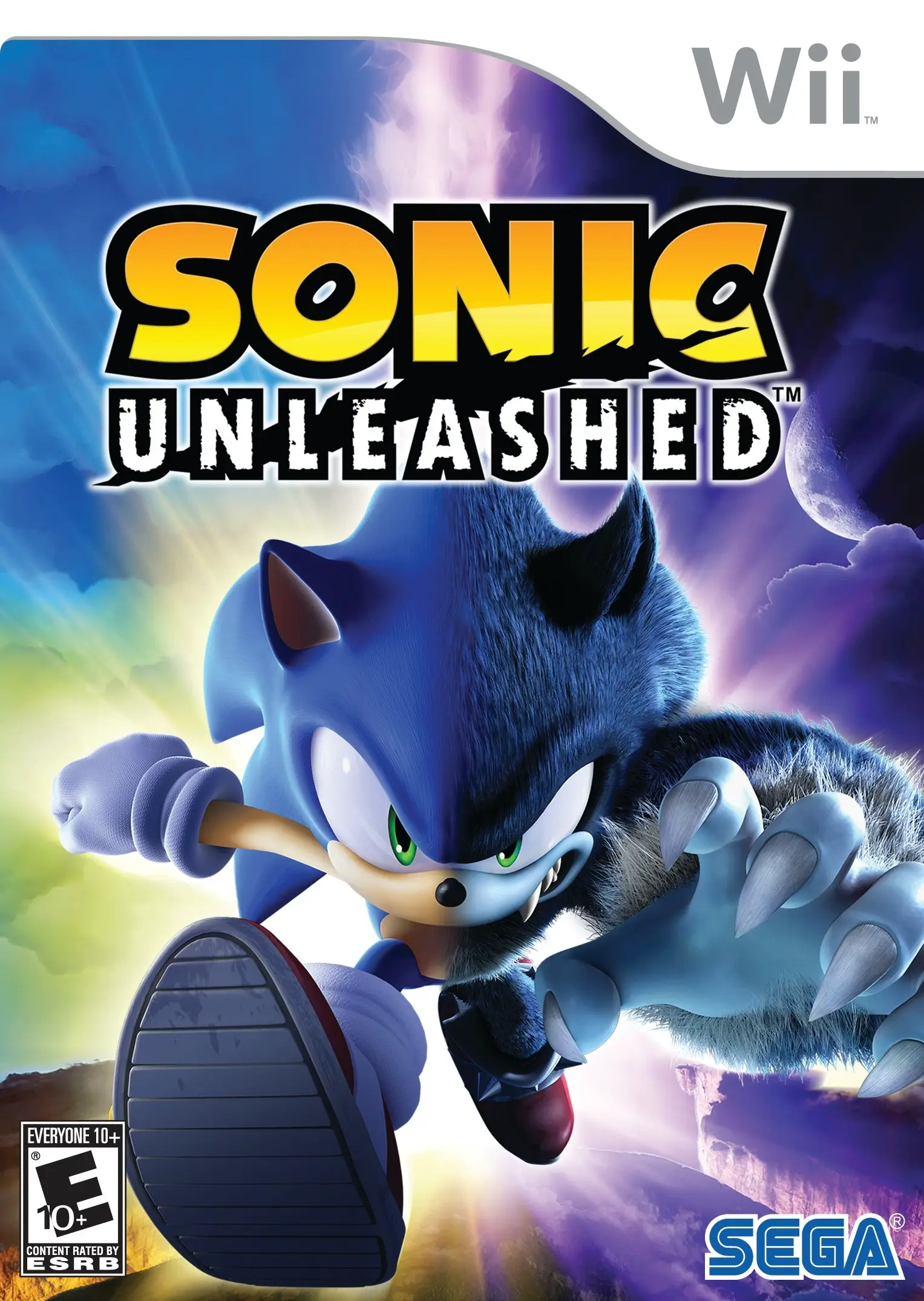 Capa de Sonic Unleashed