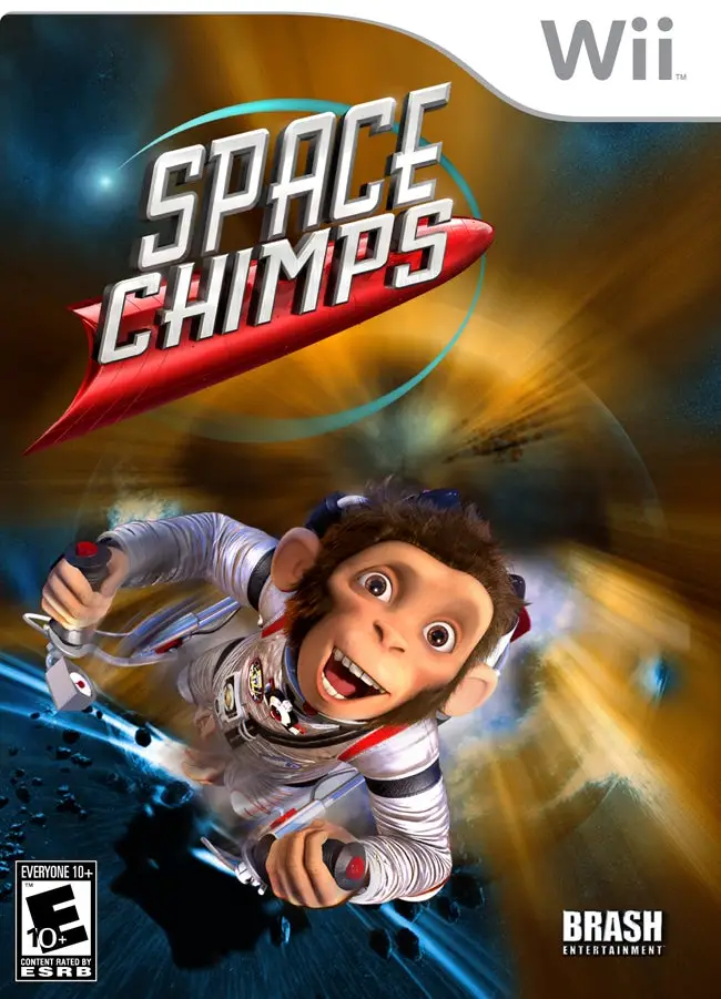 Capa de Space Chimps