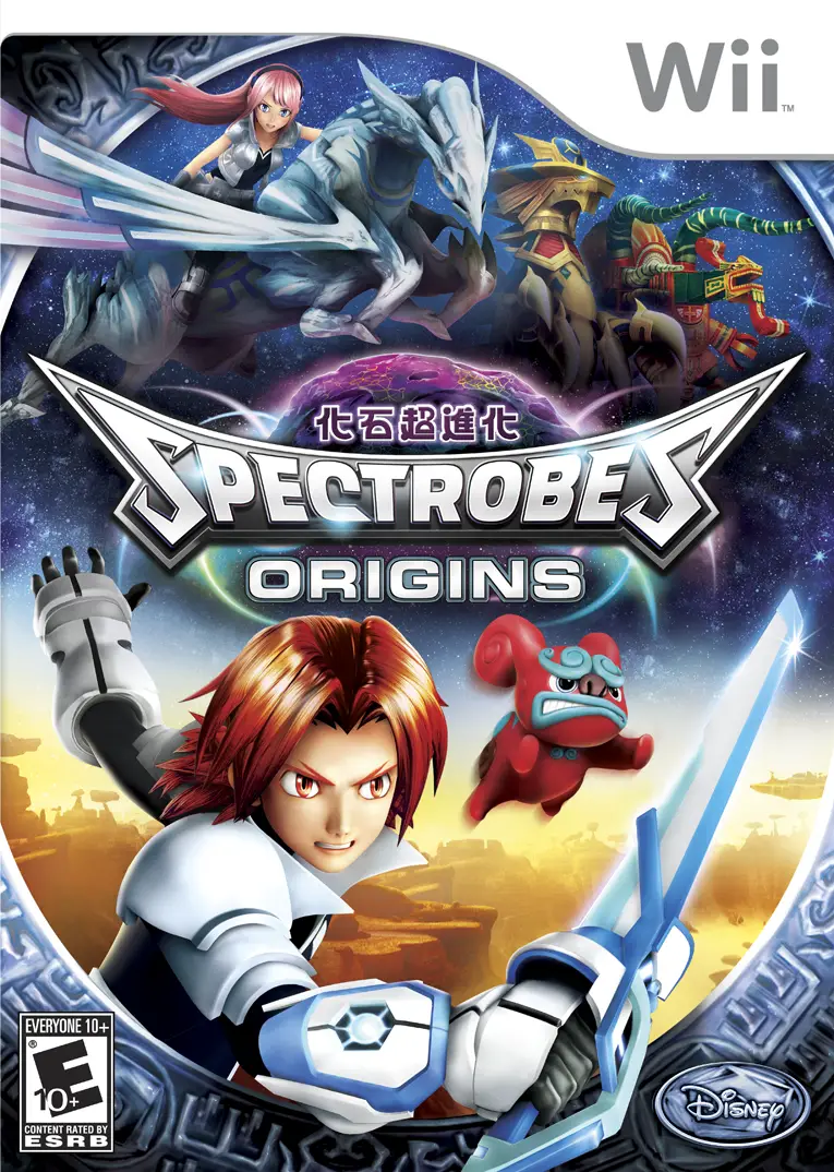 Capa de Spectrobes: Origins
