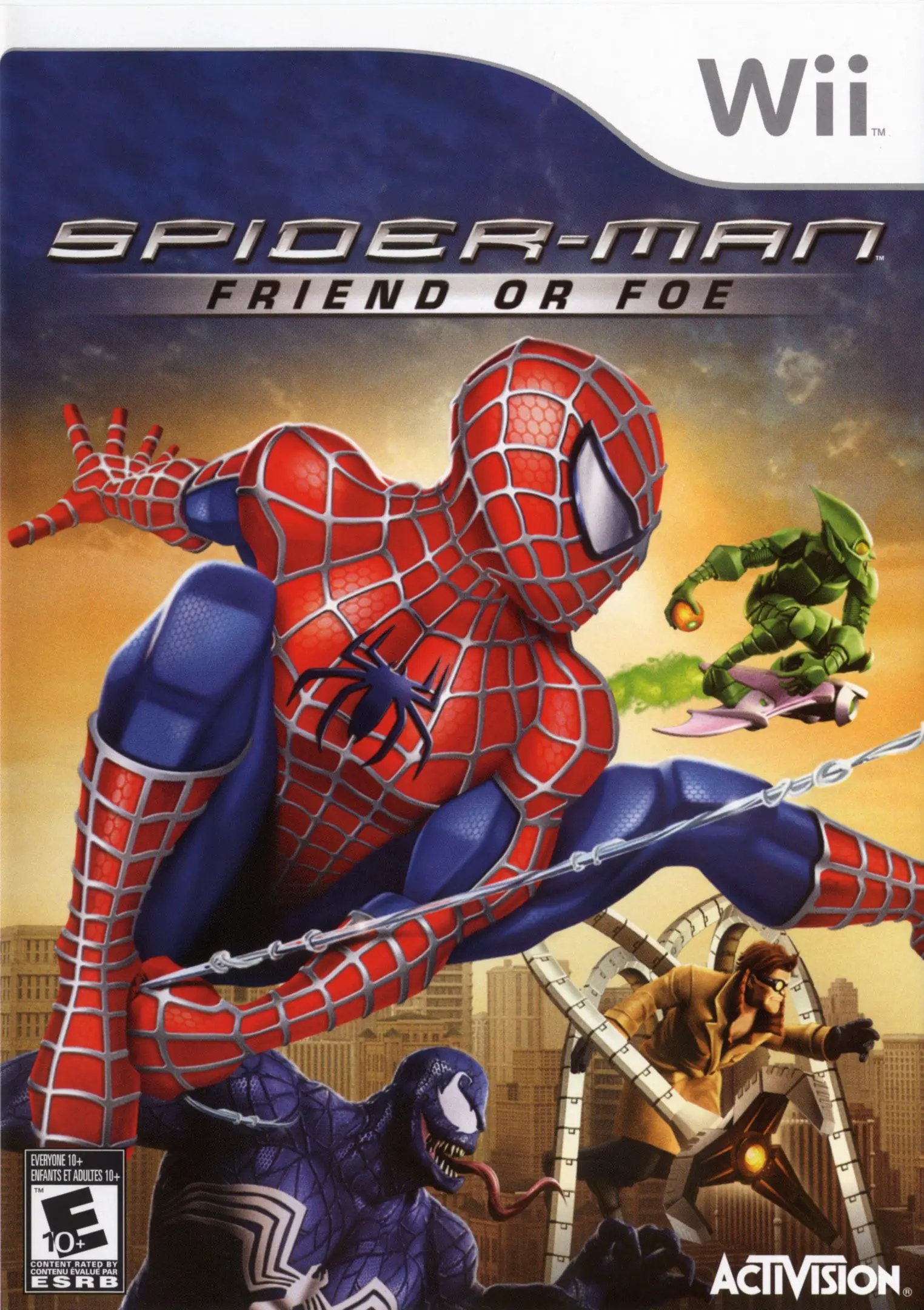 Capa de Spider-Man: Friend or Foe