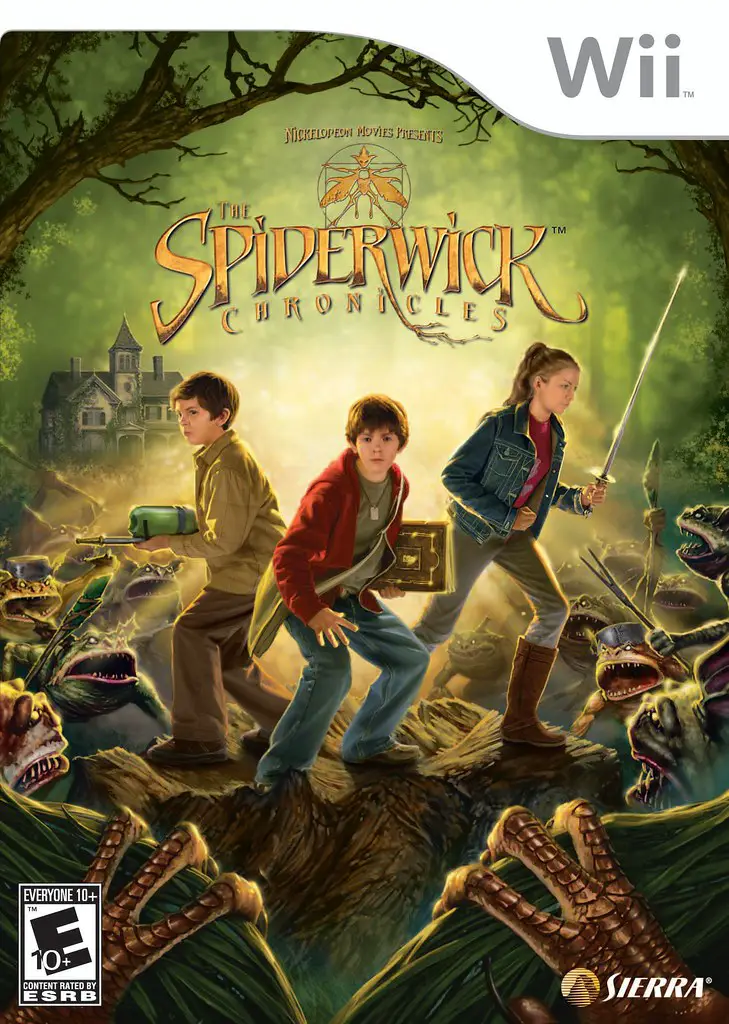 Capa de Spiderwick Chronicles