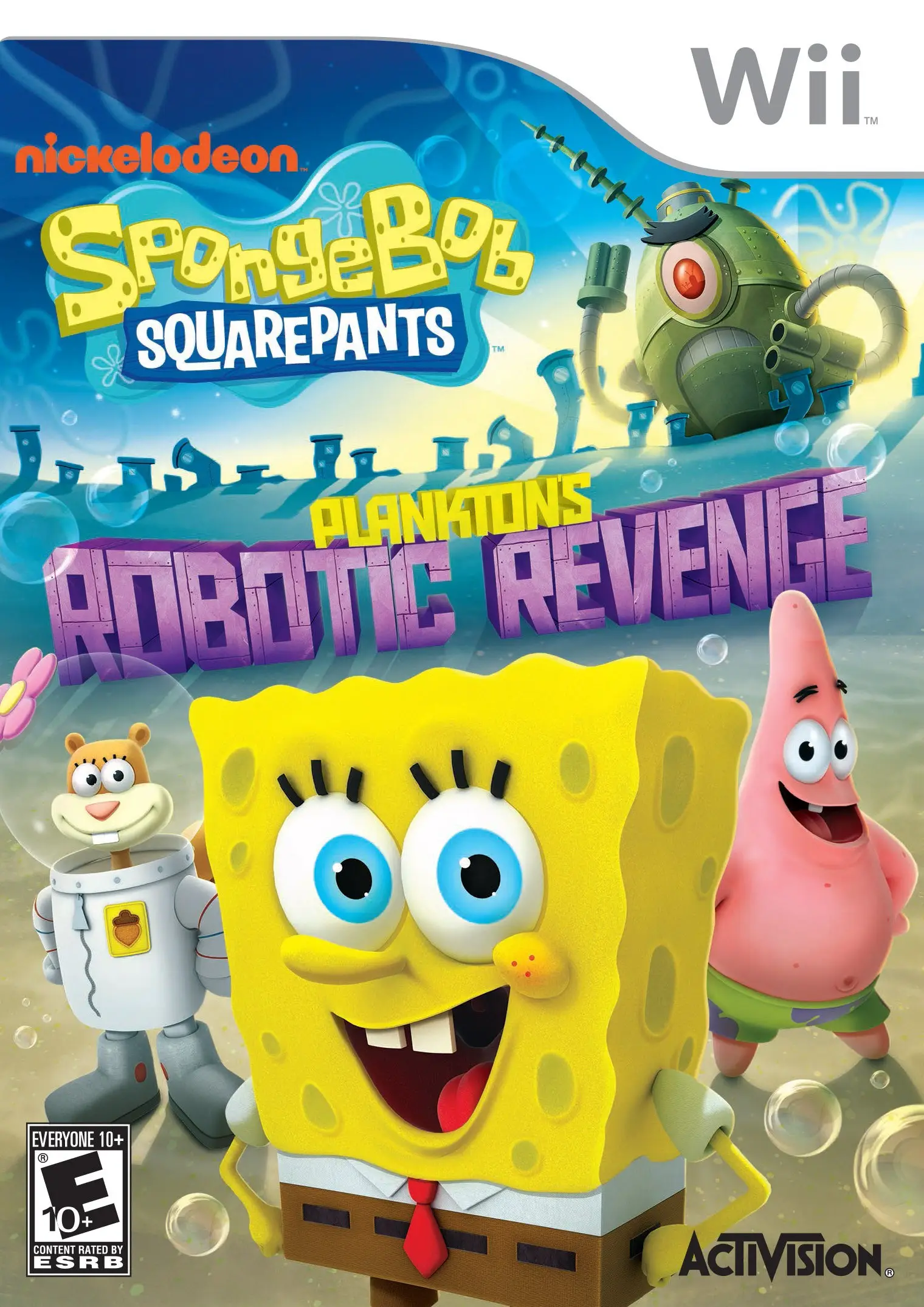 Capa de SpongeBob SquarePants: Plankton's Robotic Revenge