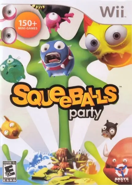 Capa de Squeeballs Party
