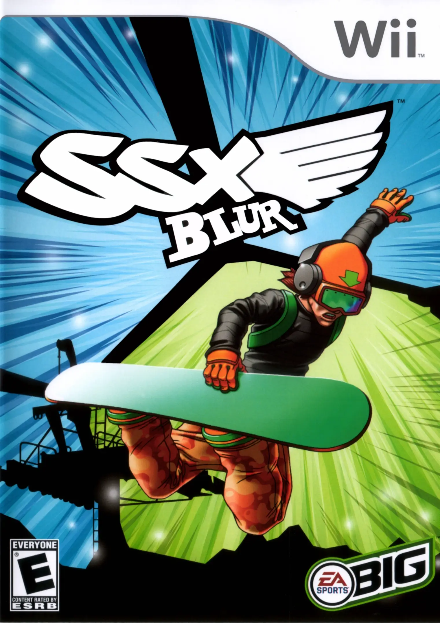 Capa de SSX Blur
