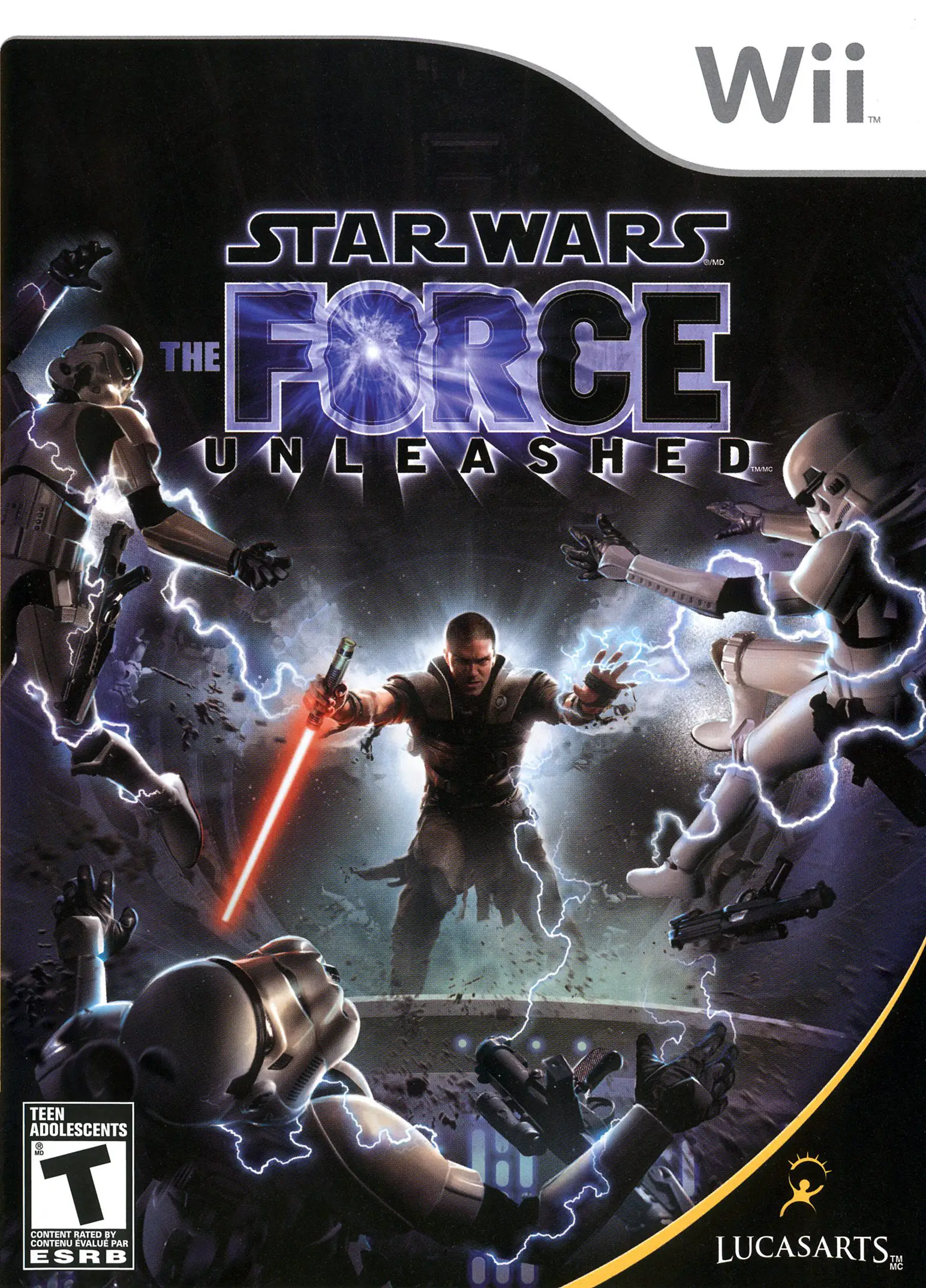 Capa de Star Wars: The Force Unleashed