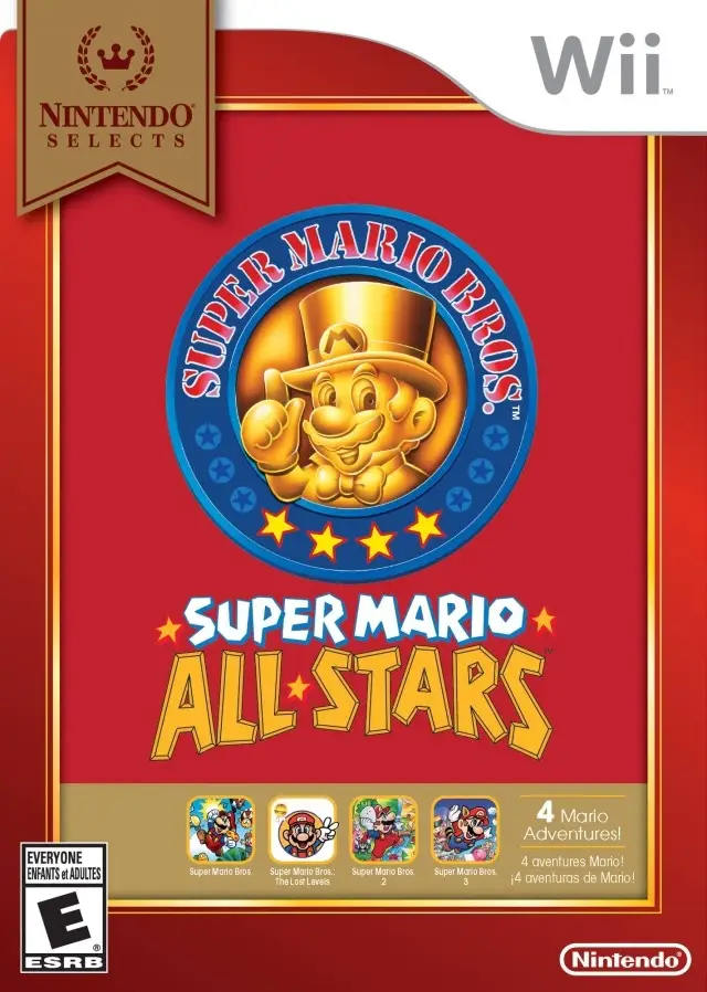 Capa de Super Mario All-Stars [Nintendo Selects]