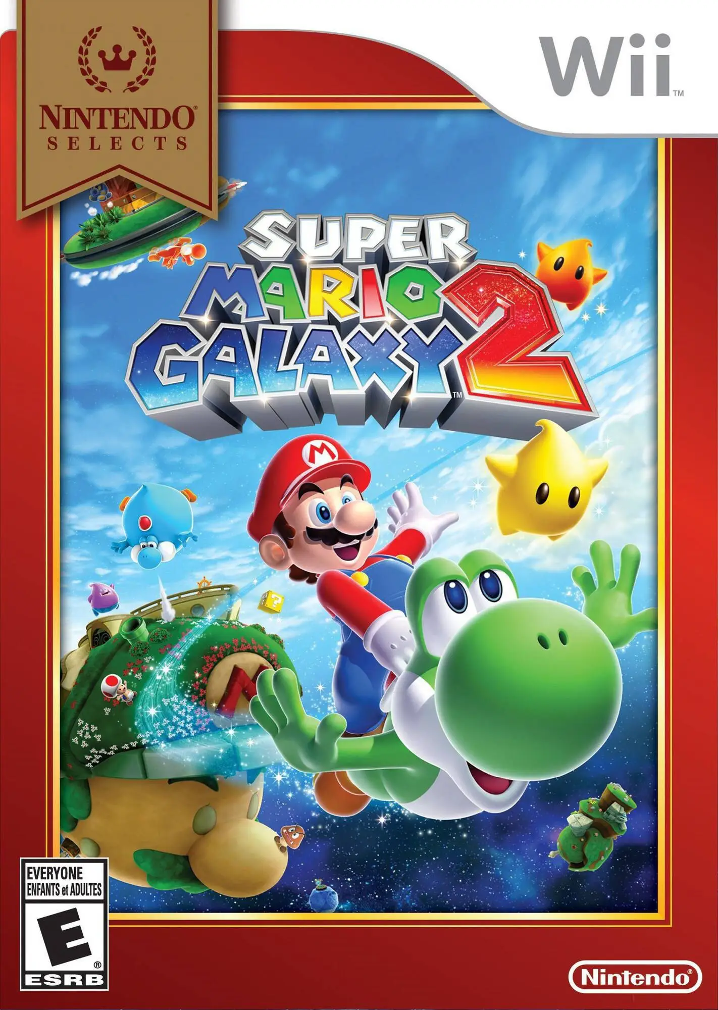 Capa de Super Mario Galaxy 2 [Nintendo Selects]