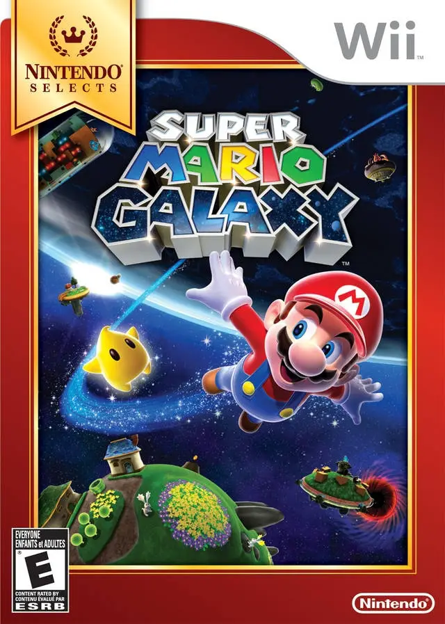 Capa de Super Mario Galaxy [Nintendo Selects]